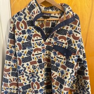 Patagonia synchilla pullover men's medium